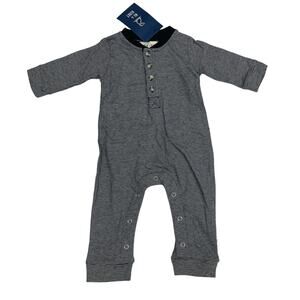 NWT Me & Henry 18/24M Niota Henley Romper